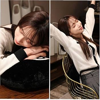 Amazon.co.jp: SHUUL 35cm 黒色 ビリヤード 8ボール クッション